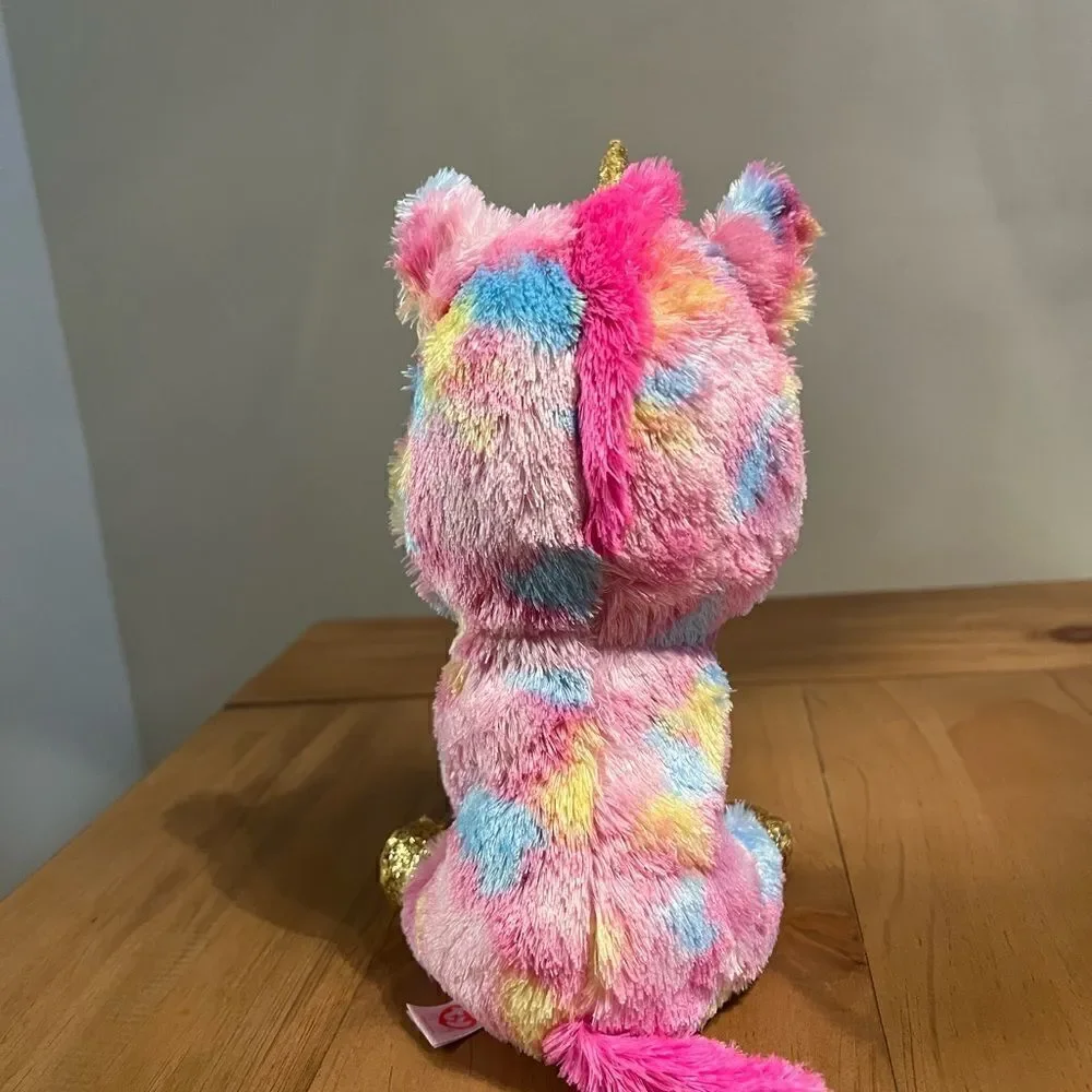Ty Beanie Boos Fantasia - Multicolor Unicorn reg 8.5”